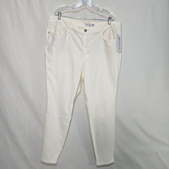 Athleta Denim - ATHLETA Officecore Mob Wife BOHO Minimalist Skulptek Ultra Skinny Jean Size 24X.